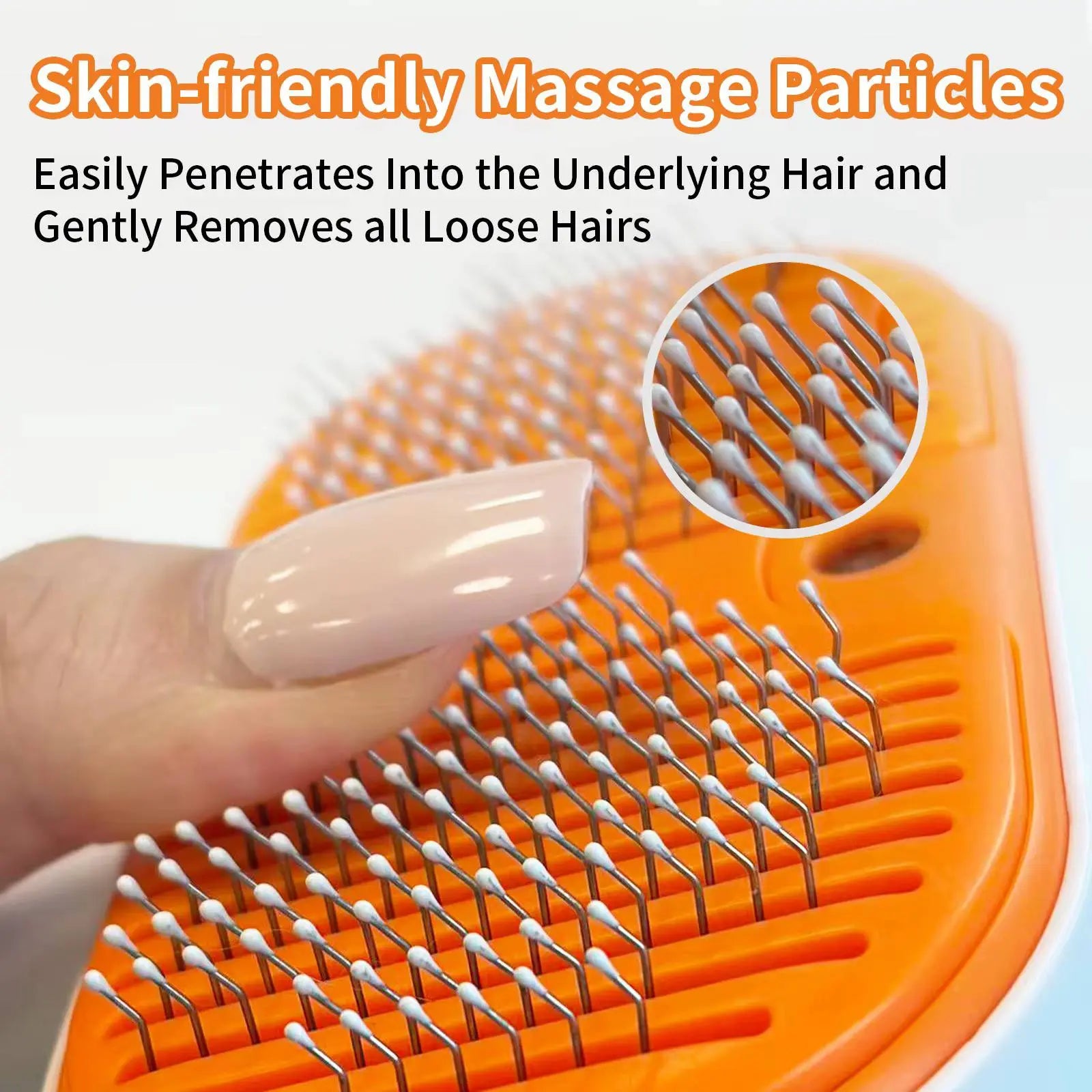 Upgraded 3-In-1 Steam Pet Grooming Brush for Dogs & Cats – Self-Cleaning Deshedding Comb with Spray Mist & UV Light